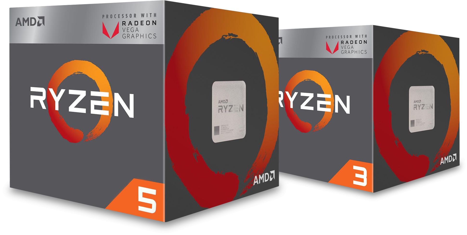 AMD Ryzen 3000 series Processors with Radeon RX Vega Graphics
