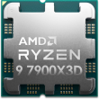 AMD Ryzen 9 7900X3D 4.4GHz 12C/24T 120W 128MB Cache AM5 CPU