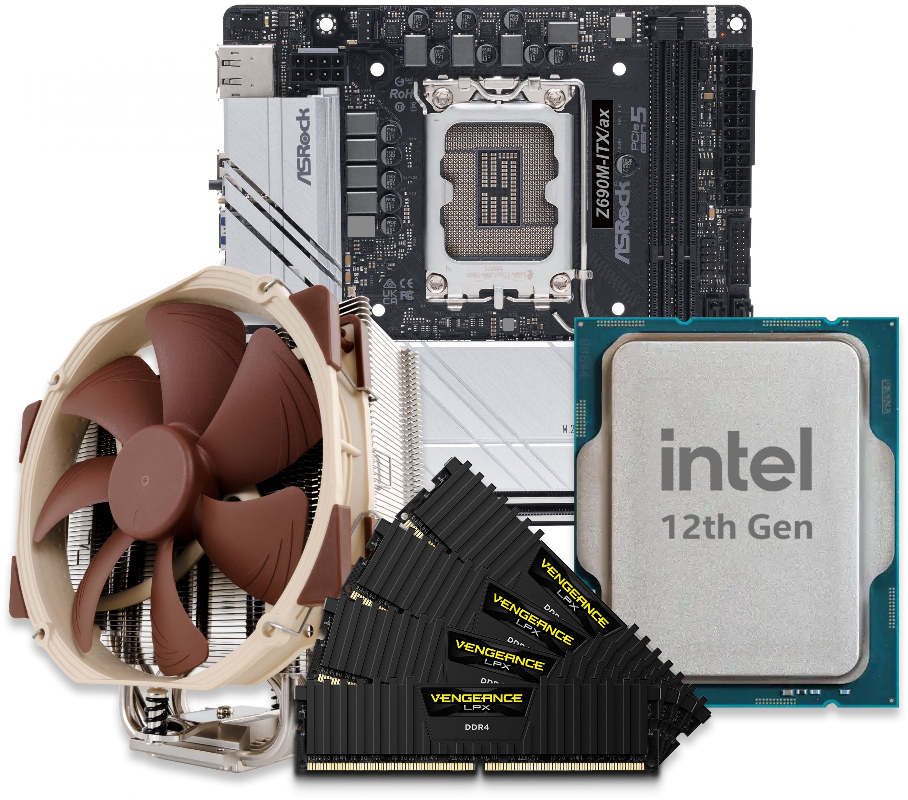 pensionist gavnlig formel Intel 12/13th Gen CPU and mini-ITX Motherboard Bundle